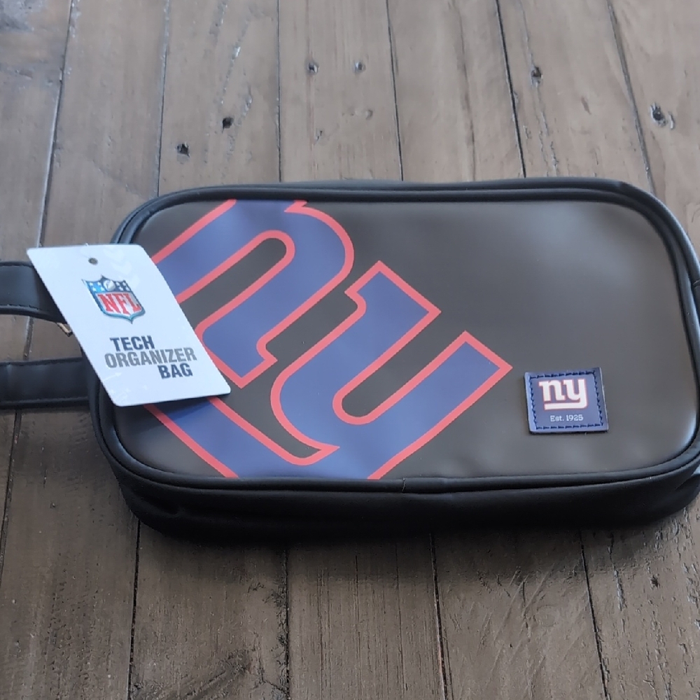 NFL Giants Black and Blue Toiletry Bag
